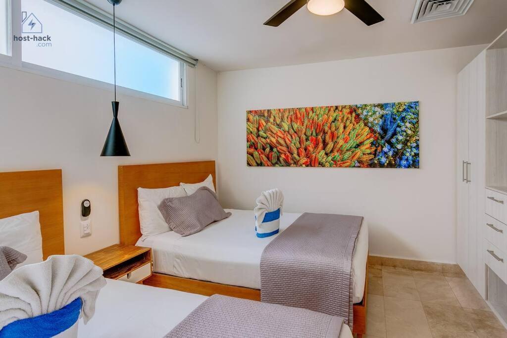Danzamar 7, Modern Apartment 2 Blocks Away From 5Th Avenue بلايا ديل كارمن المظهر الخارجي الصورة
