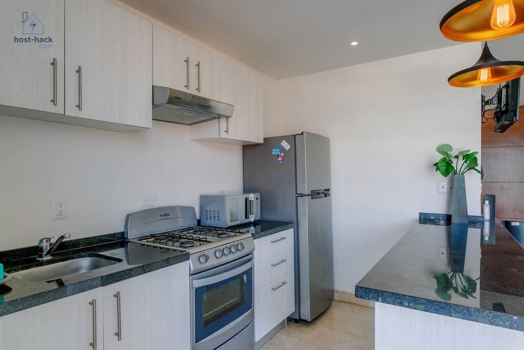 Danzamar 7, Modern Apartment 2 Blocks Away From 5Th Avenue بلايا ديل كارمن المظهر الخارجي الصورة